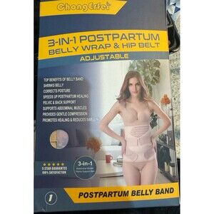 Chong Erfei Postpartum Belly Wrap & Hip Belt, Adjustable